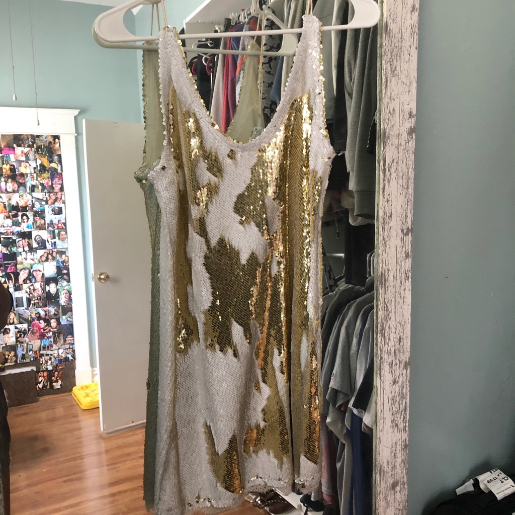 Free People Sequin Mini Dress